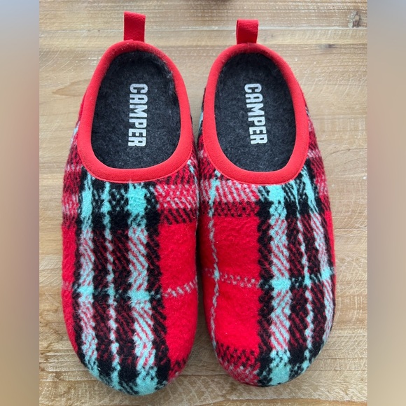 New Camper Wabi Printed Recycled Cotton Women’s Slippers Size 7.5 - Picture 2 of 8